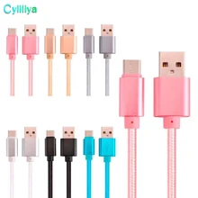 1 м OD 4,6 толще Тип usb C тканевый нейлоновый usb-кабель для зарядки линии наборы аксессуаров для телефонов для samsung s8 MacBook Xiaomi 4C/Letv телефон/Oneplus и другие
