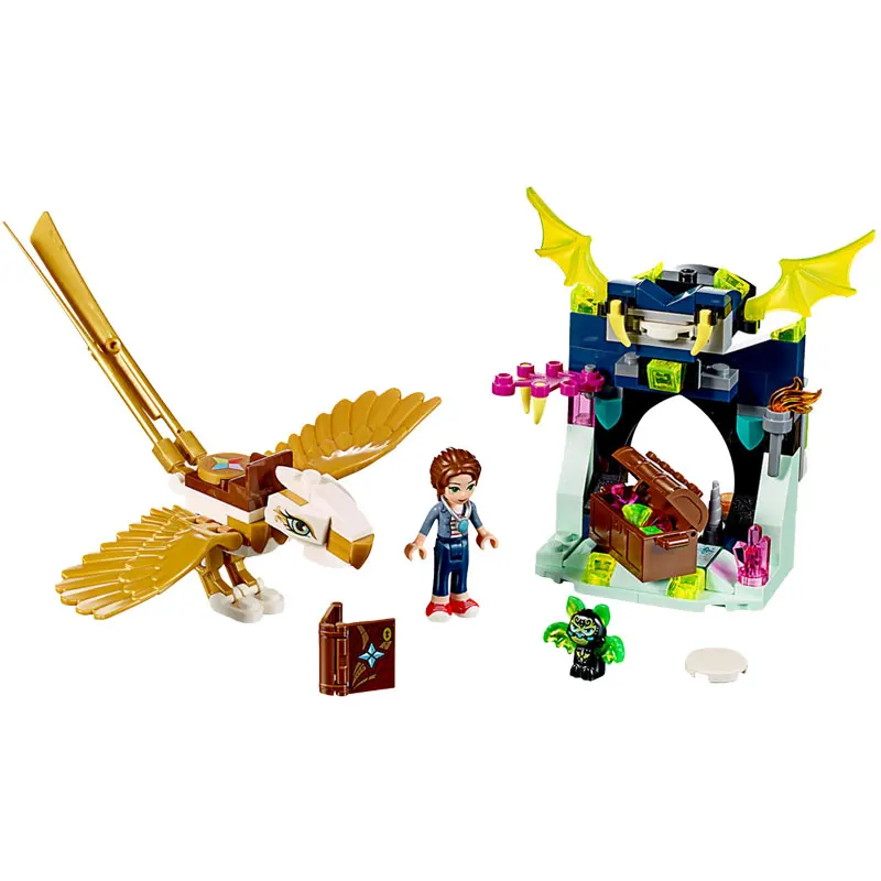 

LEGOing Friends Princess Girl Emily Jones & the Eagle Getaway Building Blocks Toys For Children Gift Legoing Elves Sets