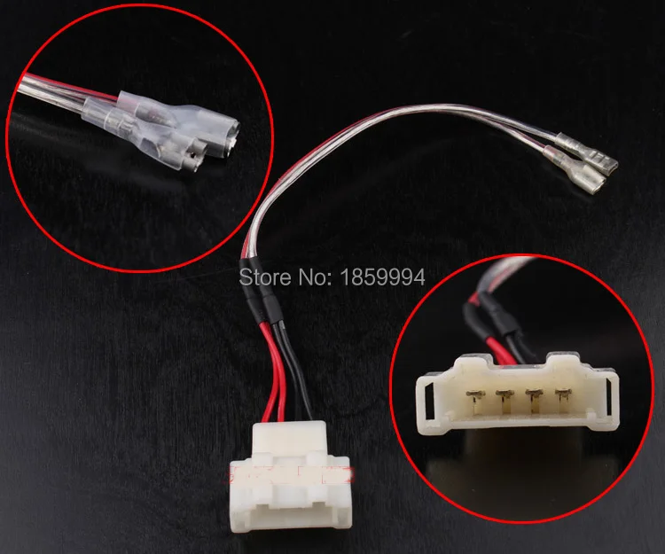 Car Front Rear Door Speaker Horn Mat Wire Cable Harness Adapter Plugs audio speakers kit,audio speaker adapter For vw passat cc b6 b7 b8