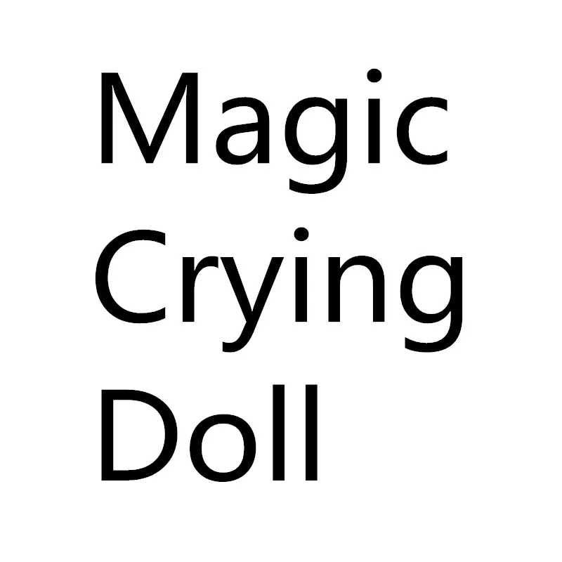 

Magic Crying Doll Innovative Cry Babies Magic Tears Lea Baby Educational Dolls Toy For Children Boys Girls Dropshipping 2019