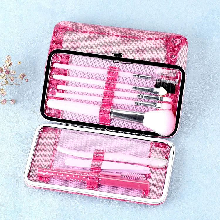 

9 Pcs Mini Face Makeup Brushes Set Eyebrow Eyeshadow Eyeliner Foundation Blush Powder Cosmetic Blending Make Up Brush Kit Tools