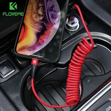 FLOVEME Выдвижной USB кабель для iPhone XS Max XR X 8 7 6s 2A Быстрая зарядка кабель для iPhone iPad Pro мобильный телефон зарядное устройство Шнур