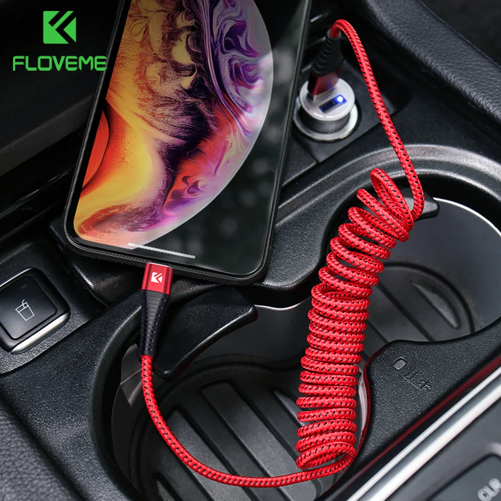 FLOVEME كبل usb قابل للسحب ل فون XS ماكس XR X 8 7 6 s 2A سريع كابل شحن ل فون باد برو المحمول الهاتف شاحن الحبل FLOVEME كبل usb قابل للسحب ل فون XS ماكس XR X 8 7 6 s 2A سريع كابل شحن ل فون باد برو المحمول الهاتف شاحن الحبل