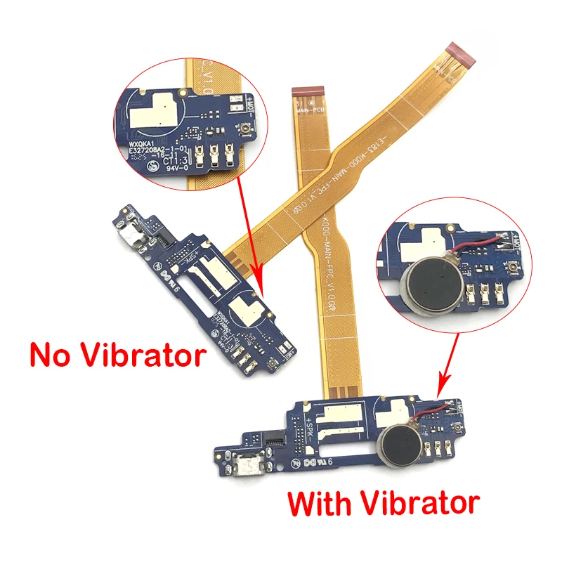 JIARUILA Micro USB гибкий кабель для zte Voyage 4 Blade A610 док-разъем гибкий кабель с модуль вибрации