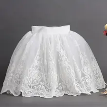 Коллекция года, весенне-осенне-летняя Фантазийная юбка-пачка для маленьких девочек, Saia, юбка-пачка для девочек многослойные юбки для девочек белая кружевная юбка для танцев, JW2885