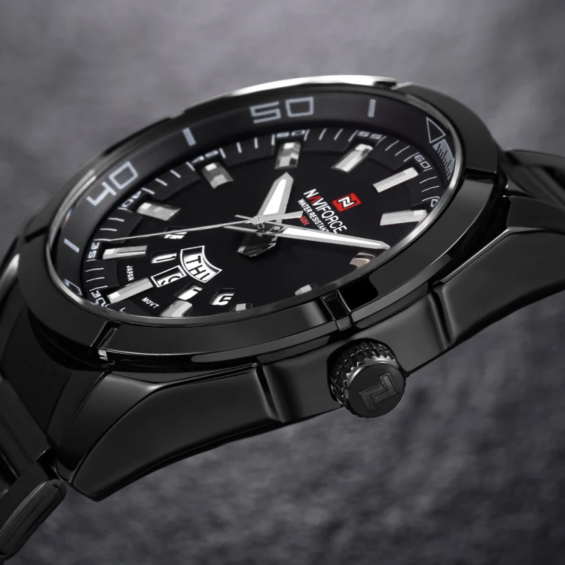 

Excellent Quality Fashion Quartz Watches Business Watch Men Top Luxury Stainless Steel Analog Watches relogio masculino for gift
