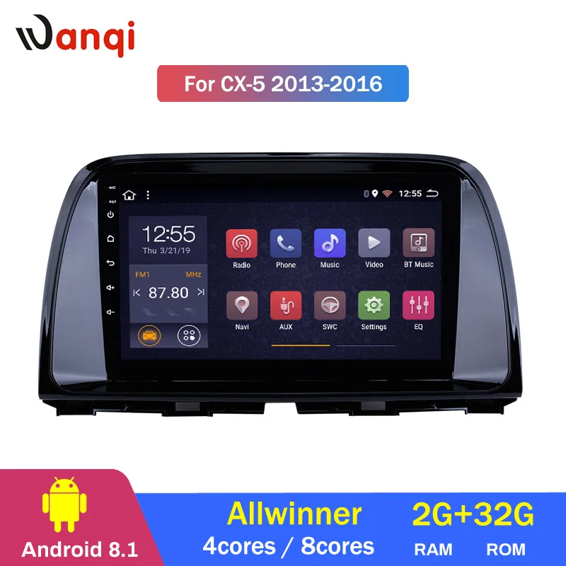 

2G RAM 32G ROM Car Radio Multimedia android 8.1 Video Player Navigation GPS For Mazda Cx-5 cx5 cx 5 2012-2015