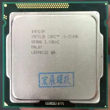 Intel Core i5-2500K i5 2500k CPU dört çekirdekli pc bilgisayar masaüstü işlemci LGA1155