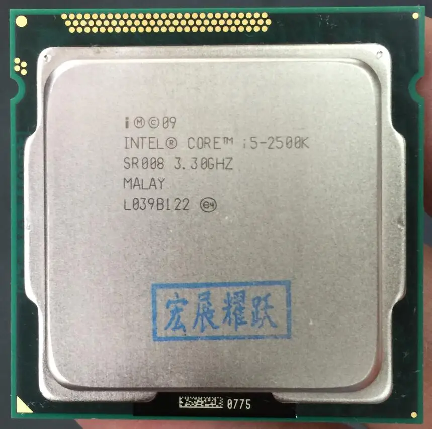 Prix pour Intel Core i5-2500K i5 2500 k Processeur (6 M Cache, 3.3 GHz) LGA1155 Bureau CPU Non verrouillage fréquence doubling100 % travail normal Prix pour Intel Core i5-2500K i5 2500 k Processeur (6 M Cache, 3.3 GHz) LGA1155 Bureau CPU Non verrouillage fréquence doubling100 % travail normal