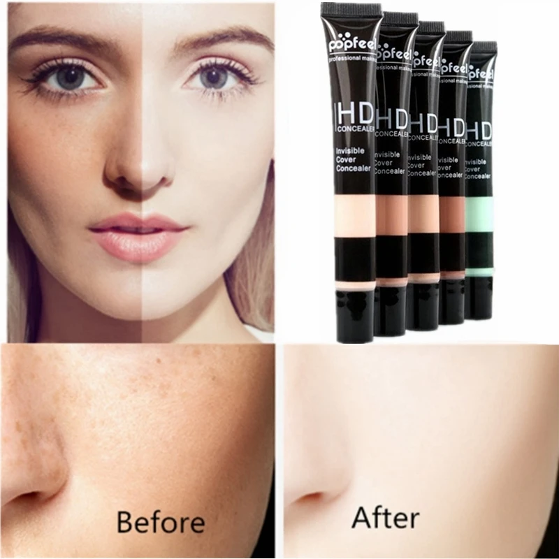 

Makeup Concealer Cream Face Foundation Whiting Facial Full Cover Professional Base Matte Tone Liquid Make-up Fondotinta