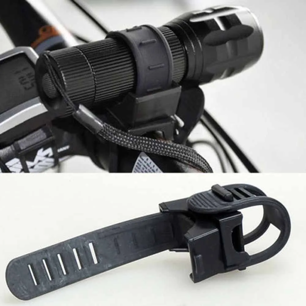 Discount Hot sale Cycling Bicycle Bike light Mount Holder for LED Flashlight Torch Clip Clamp lantern for a bicycle accessories wholesale 0