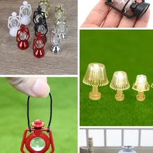 1/2 шт. ретро керосиновая лампа кукольный домик Миниатюрная игрушка кукла Еда Кухня гостиная 1:12 масштабные аксессуары для кукольного домика газонная лампа освещения