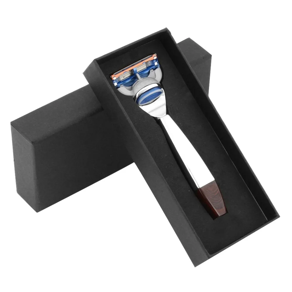 

Grandslam Handmade Alloy Double Edge Safety 3 or 5 layers Balde Shaving Razor For Men Sharp Trimmer Straight Razor
