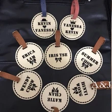 5 шт./партия, индивидуальное имя, девичник, вечерние подарки, деревянный багажный бирка, дорожные ярлыки, индивидуальный свадебный подарок подружке невесты