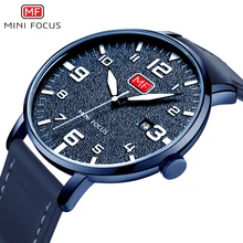 MINIFOCUS Men s Quartz Sport Watch font b Slim b font Clock Mens Watches Brand Luxury