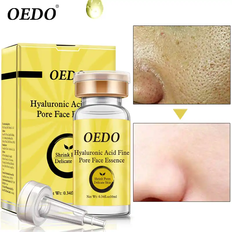 hot sale shrink pores hyaluronic acid essence moisturizing plant