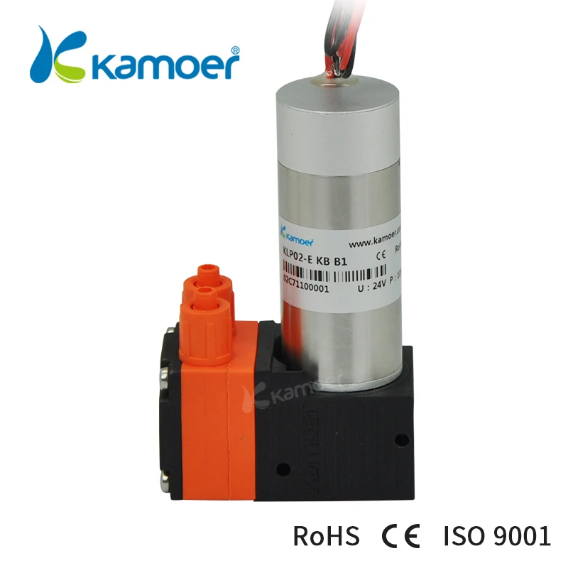 Kamoer KLP02 мембранный насос 12/24V с одной головкой и бесщеточным Мотором(внутренний виток, внешний виток