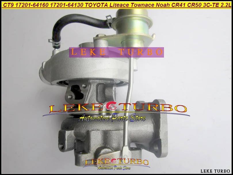 TURBO CT9 17201-64160 17201 64160 17201-64130 For TOYOTA Liteace Townace Town Noah CR41 CR50 3C-T 3CT 3CTE 2.2L (5)