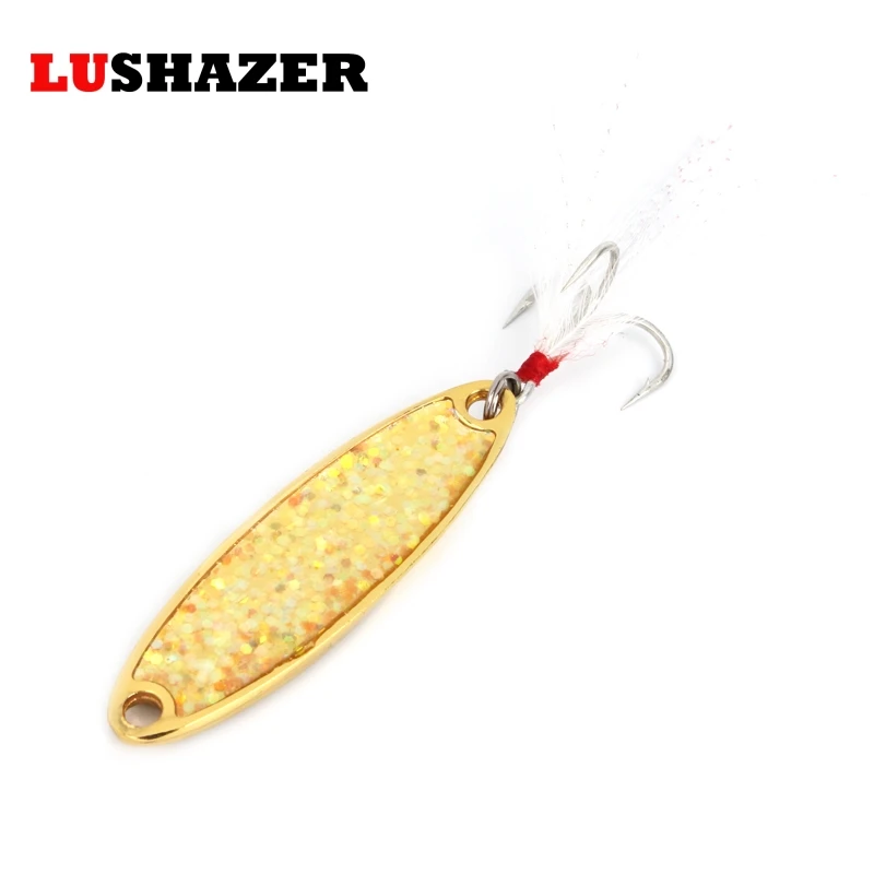 LUSHAZER искусственная приманка для рыбной ловли в виде ложки 10 г 15