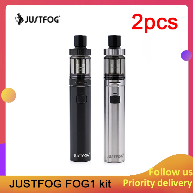 2 шт./лот Justfog FOG 1 комплект защита от вертела с аккумулятором 1500 мАч мл бак