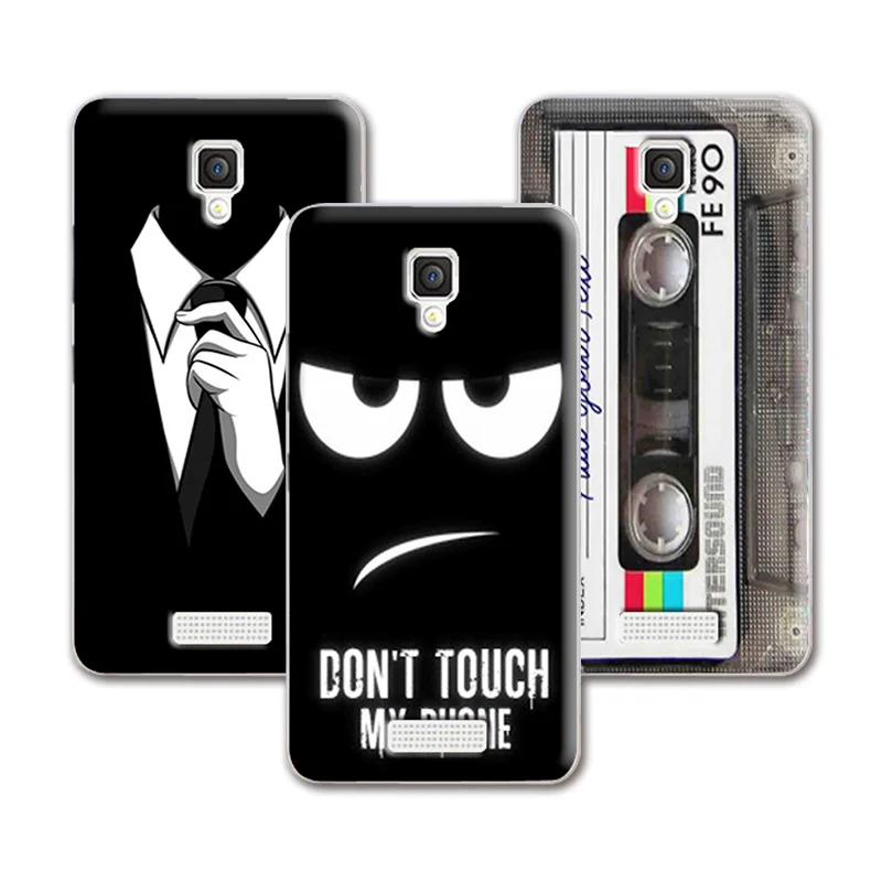 

For Lenovo A2010 Case Cover 4.5" New Arrived Dark For Men's Style Perfect Design TPU Phone Case For Lenovo A 2010 Coque+ Stylus