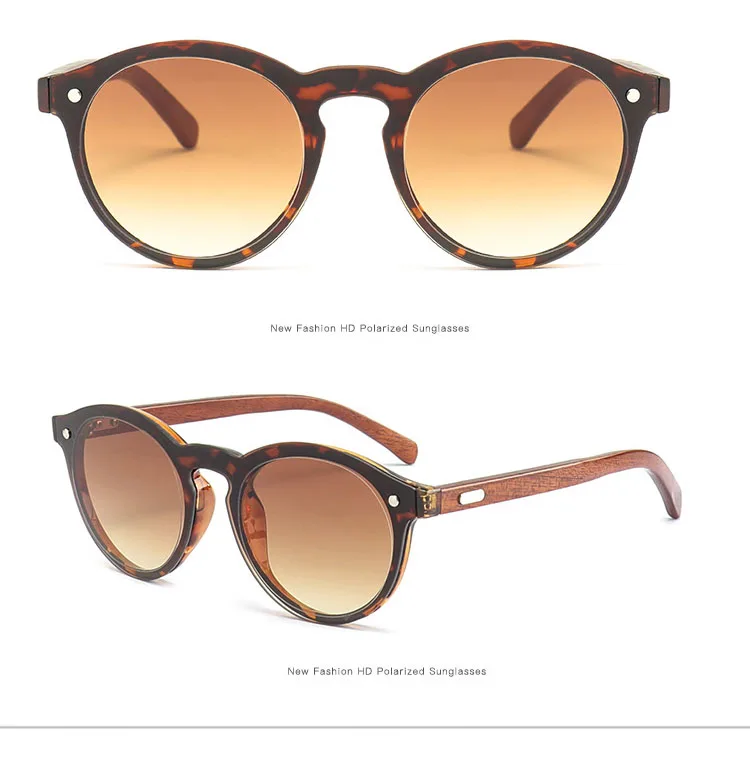 Handmade wood sunglasses women fashion summer style mirror sun glasses wooden oculos de sol feminino