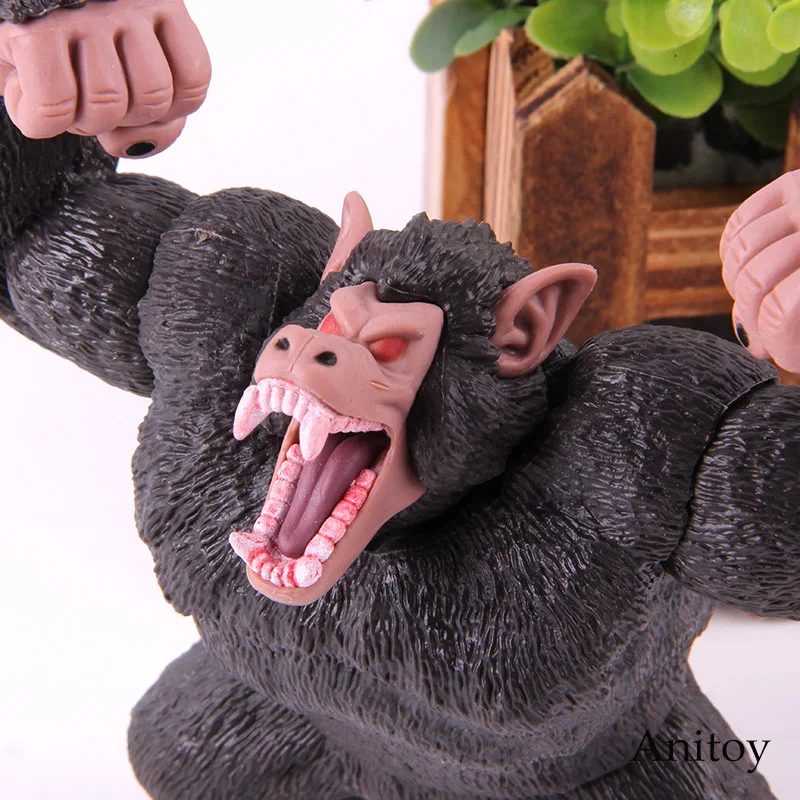 Аниме Dragon Ball Z Banpresto Son Gokou King Kong ПВХ фигурка Коллекционная модель игрушки 14 см KT1879