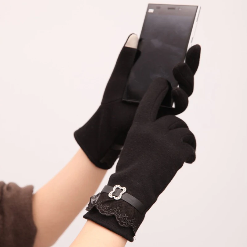 CoolCheer экран перчатки женская зимняя теплая варежки использовать устройство, сохраняя руки Cosyan подарки для девочек