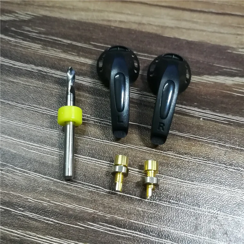 2 шт MX500 наушники оболочки 15,4 мм и 1 шт дрель и 2 шт mmcx pin для diy mmcx наушники гарнитуры
