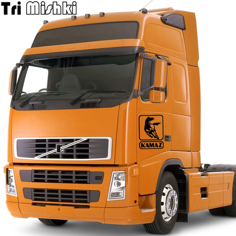 Tri Mishki HZX186 20.7*15см грузовик наклейки на авто камаз kamaz наклейка авто|car sticker|auto carauto