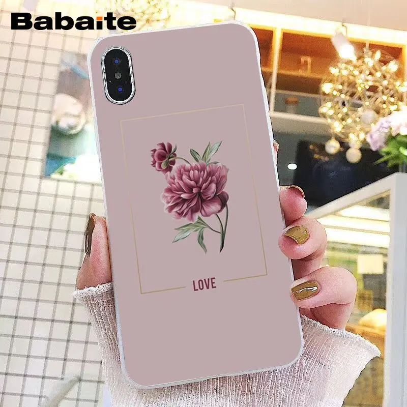 Babaite Love Passion Ball желтый подсолнух арт эстетический чехол для телефона для iphone 11 Pro 11Pro Max 8 7 6 6S Plus X XS MAX 5S SE XR