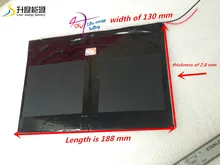 Tablet PC talk9x u65gt,battery 28*130*188 3.7V 10000 mah Li – ion battery ‘for