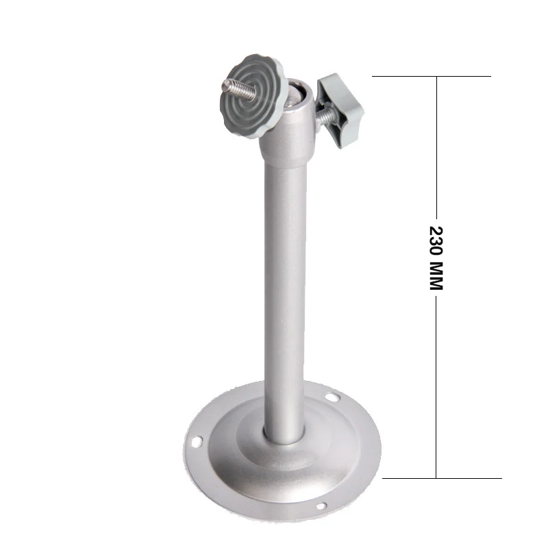 SAFER-CCTV-Camera-Bracket-Metal-19mm-Wall-Lifting-Silvery-White-CCTV-Accessories-Universal-Outdoor-Indoor-Monitor