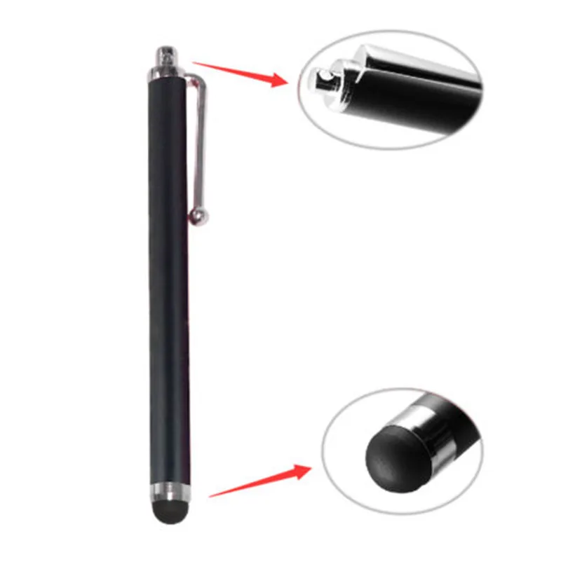 Image 1000Pcs Lot Premium Clip Style Metal Touch Screen Stylus Pen For Tablet PHone Nook Kindle