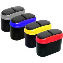 Многофункциональный автомобильный мусорный ящик для мусора, ящик для хранения на заднем сиденье автомобиля, органайзер, контейнер для мусора, держатель для напитков, автомобильные аксессуары