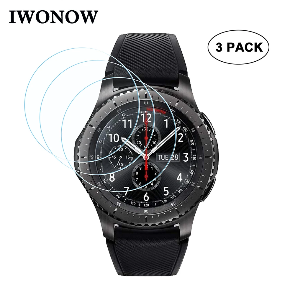 Закаленное стекло твердости 9H для samsung gear S3 Classic/Frontier SM-R760/R770 Защитная пленка для экрана