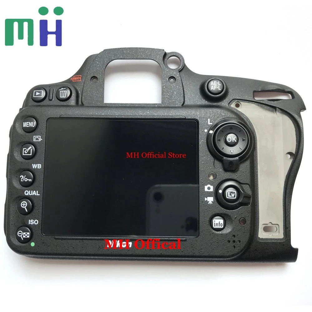 

NEW For Nikon D610 D600 Back Cover Rear Case Shell with LCD Display Screen Button Flex Cable Camera Replacement Unit Repair Part
