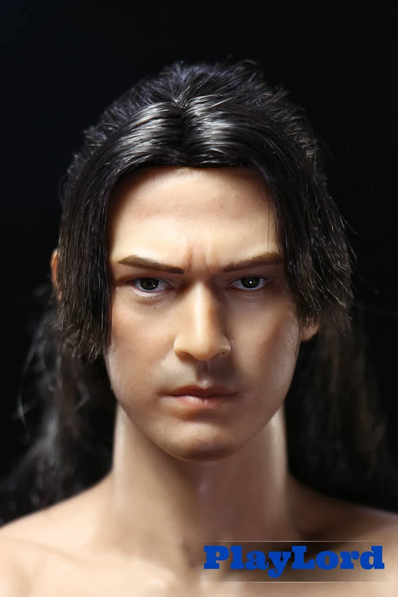 1/6, Мужская голова, скульптура, 1:6, масштаб Takeshi Kaneshiro, длинные волосы, версия, голова, резная, Akechi Samanosuke, модель игрушки, подходит для 1" фигуры тела