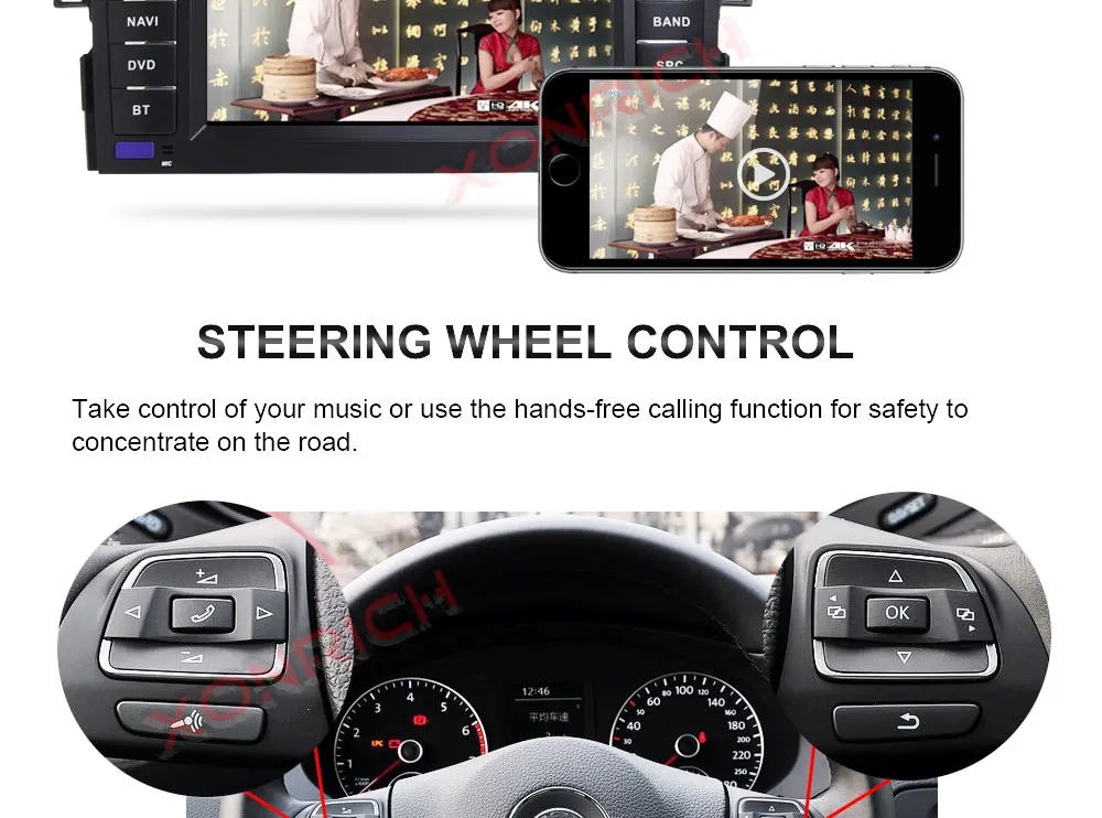 Sale Car Multimedia Player GPS Android 8.1 2 Din DVD Automotivo For TOYOTA/AURIS/Altis/COROLLA 2012 2013 Radio FM 4 Core Wifi 16