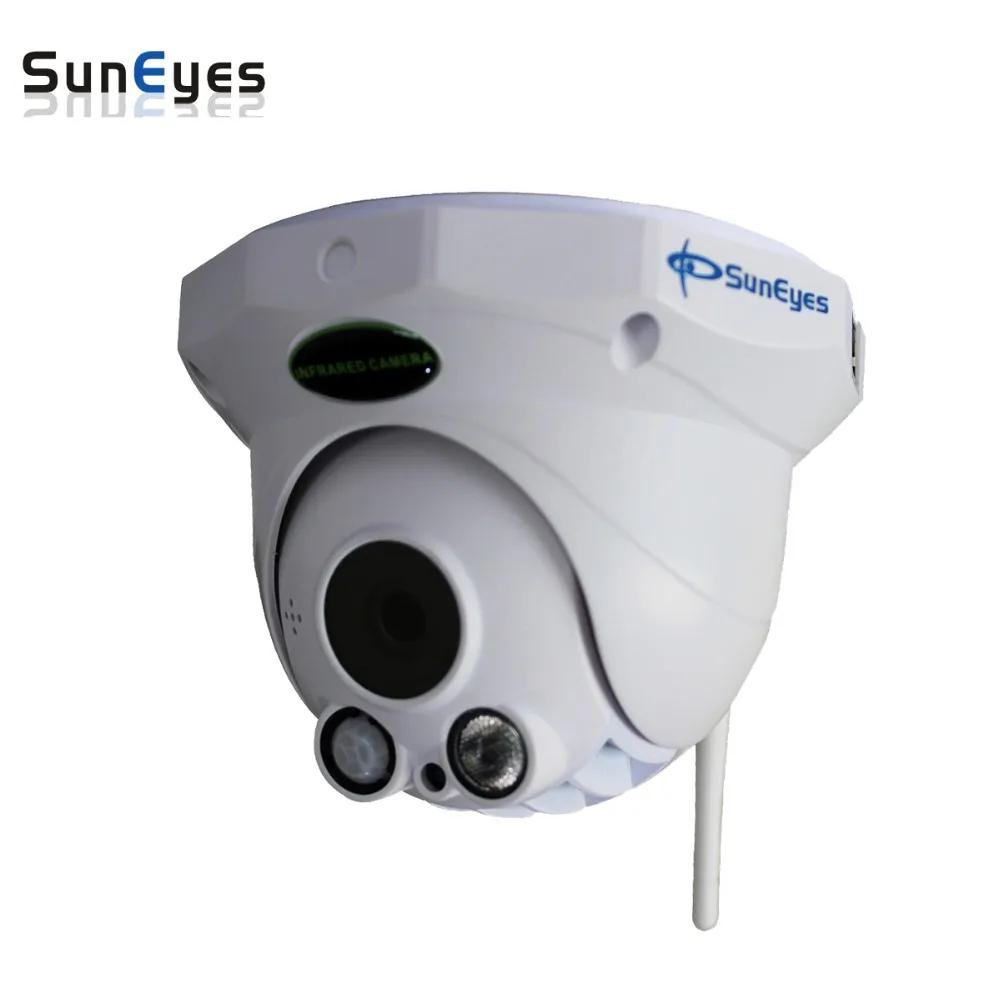 SunEyes SP-P702WR 720 P HD Wrieless IP Купола CCTV Камера PIR обнаружение с Встроенный Микрофон