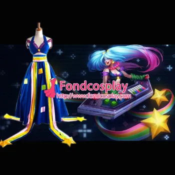 

Lol Sona Maven Of The Strings Tai Game Cosplay Costume Custom-made[G996]
