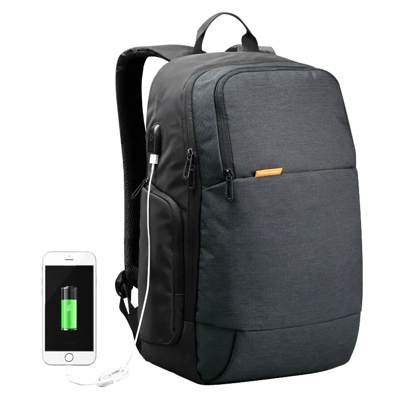 

Kingsons 15.6 Inch Computer Bag Men and Women Usb Rechargeable Waterproof Notebook Backpack Anti Theft Backpack Travel Backpack