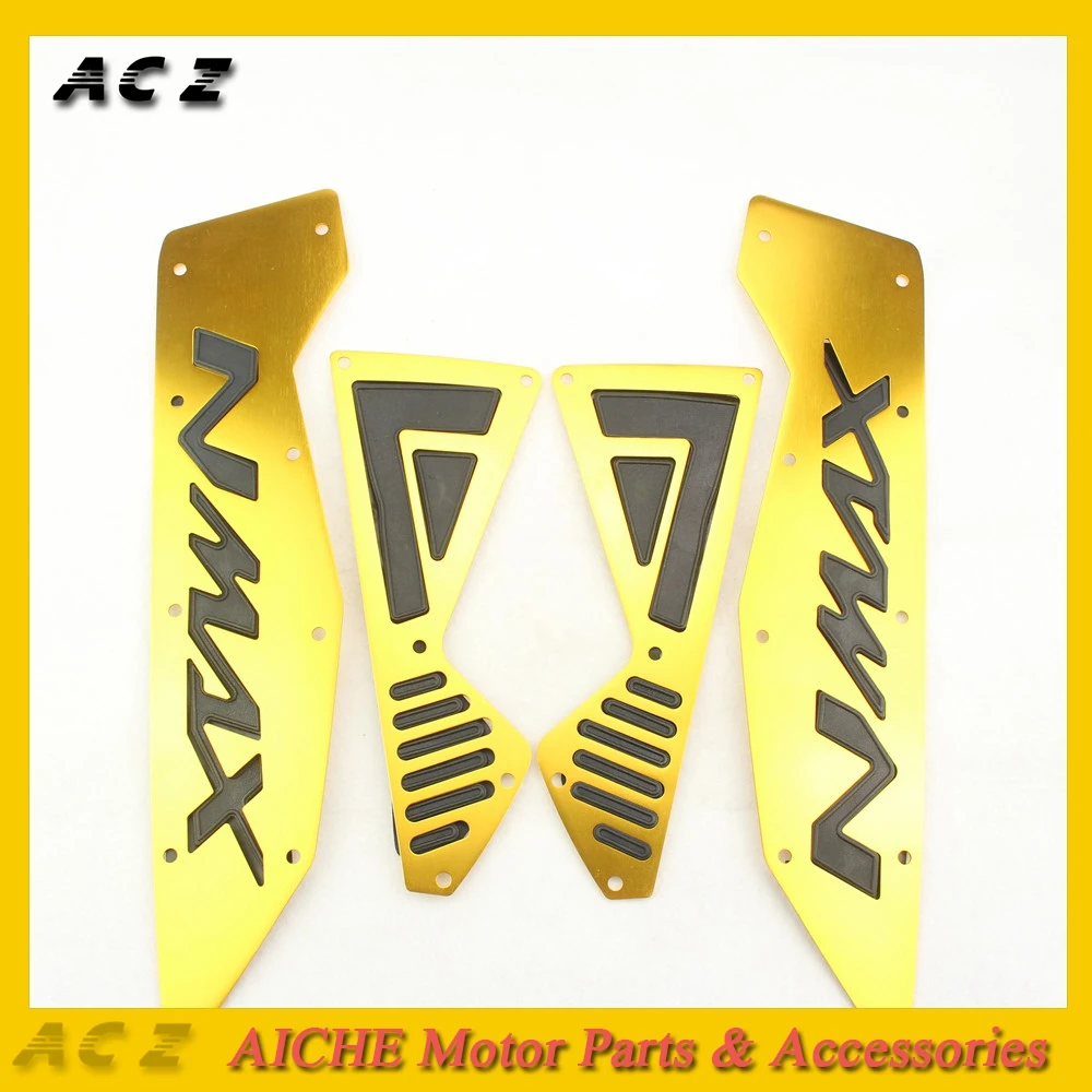 

Motorcycle Modified parts mats CNC footrest Aluminum alloy pedal plate For Yamaha Nmax 155 Nmax155 nmax 125 2016 2017 2018 2019