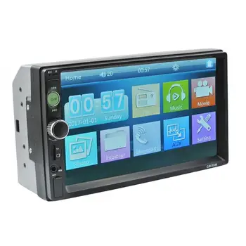 

Universal 7in Touch Screen 2Din Car Stereo MP5 Player Bluetooth FM Radio Support Rear View Camera Car Video Players
