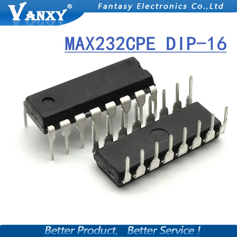 10 шт. MAX232CPE DIP16 MAX232C DIP MAX232 DIP-16 MAX232EPE RS-232 драйверы/приемники новые и оригинальные