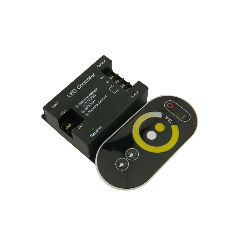 

1X High quality CCT adjustment led controller newest LED color temperature dimmer controller free shipping