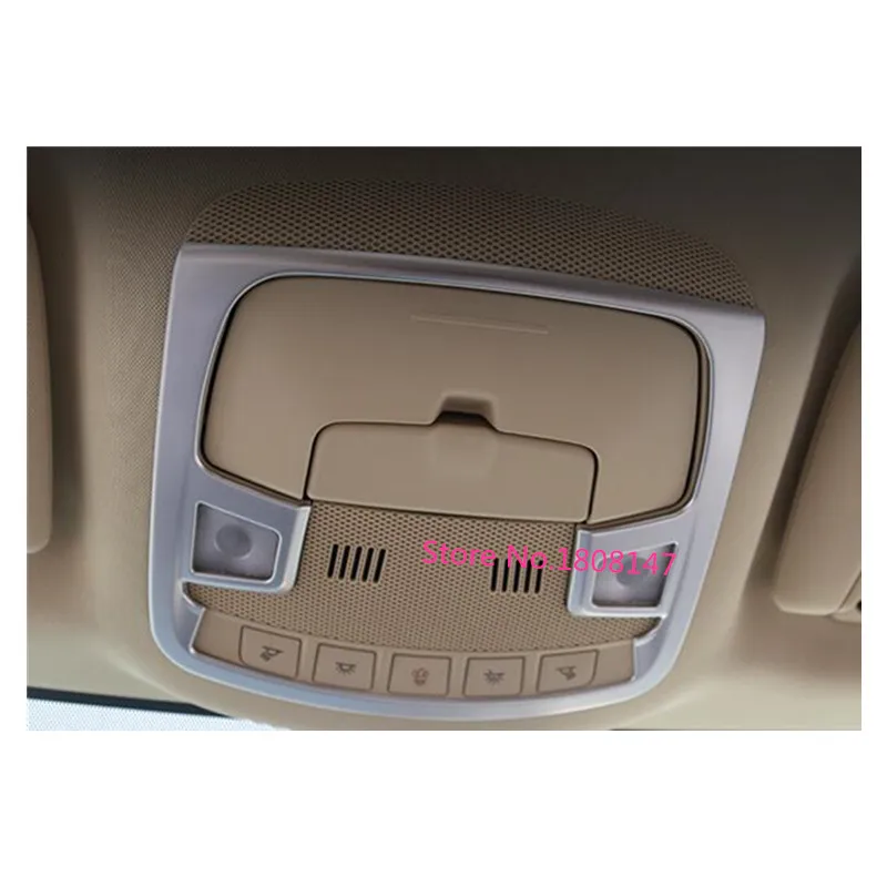 

Hot sale For Ford EDGE 2015 2016 2017 car sticker styling cover front head read reading switch light lamp frame trim button