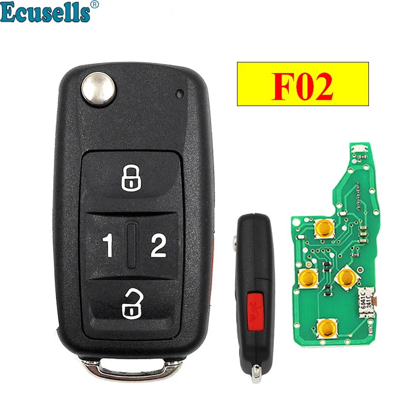 KEYDIY F02 5 кнопки Auto и гараж 2 в 1 дистанционный ключ автомобиль для KD900 + URG200 KD X2
