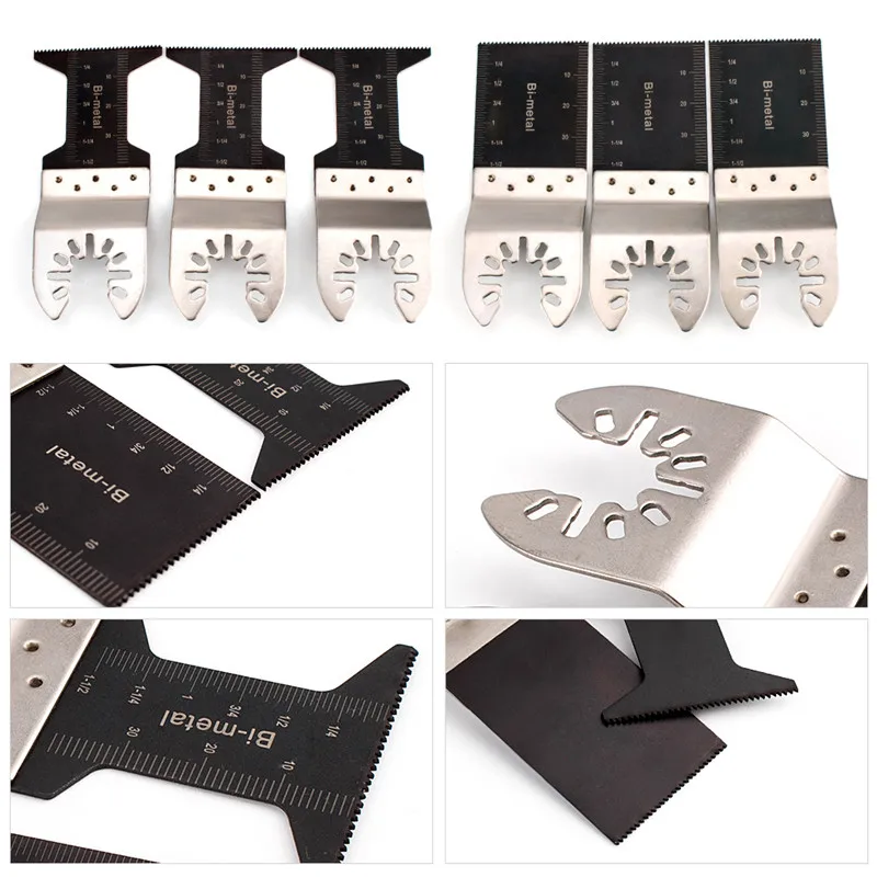  20PCSSet Multi Electric Tools Accessories Saw Blade Oscillating Tools For Opening Cutting Wood Plastic Gypsum Board Glass (6)