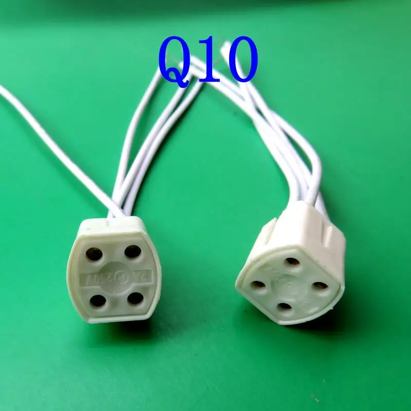 T5 T6 ламповый патрон четыре булавки лампа вилка с кабелем для колец, сувенир, брелок в форме основание светильника X100